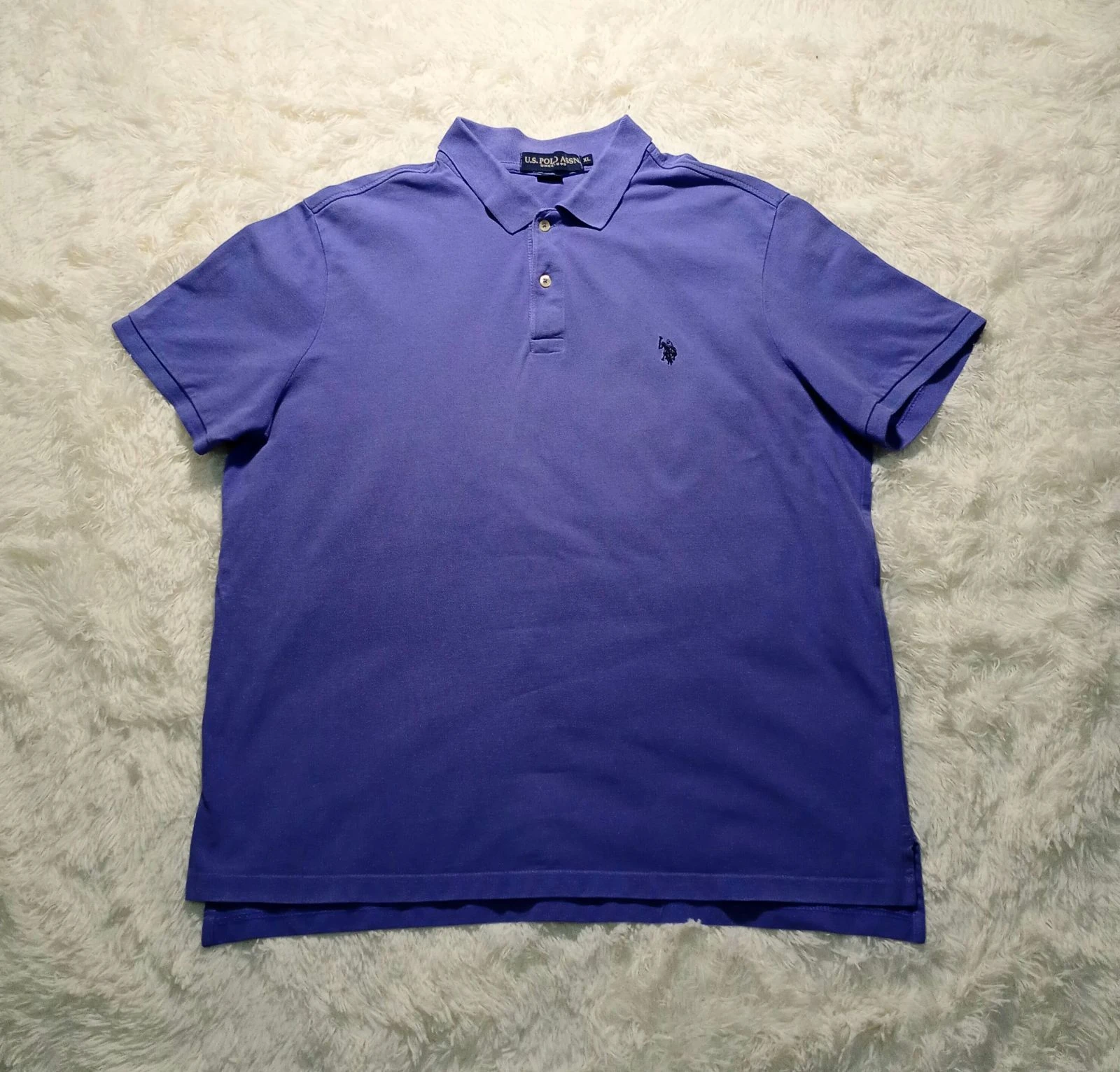 U.S. Polo Assn Camisa Polo Roxa Tamanho XL – photo 8